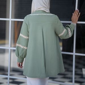 خرید آنلاین مانتو لینن عروسکی مدل وشان 2