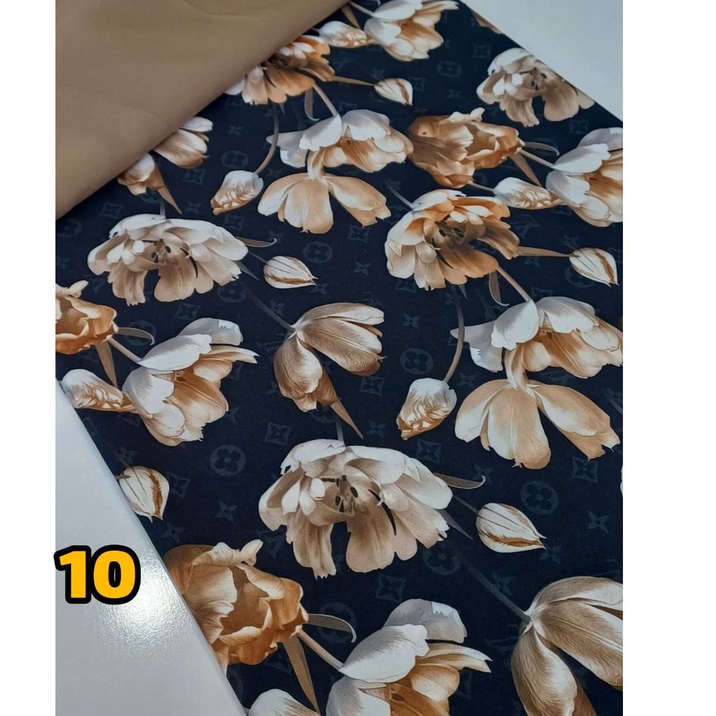 خرید آنلاین پارچه کرپ فلور درجه یک 4.