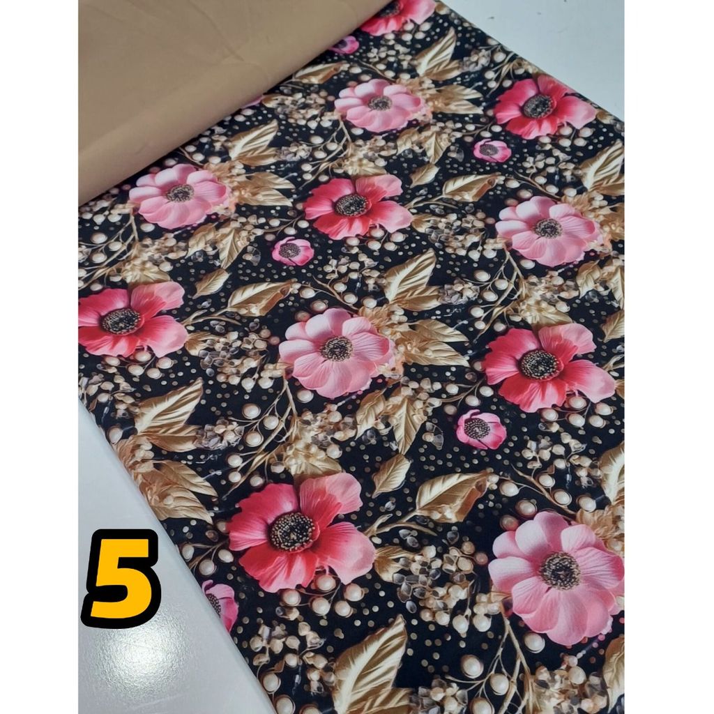 فروش اینترنتی پارچه کرپ فلور درجه یک 4.