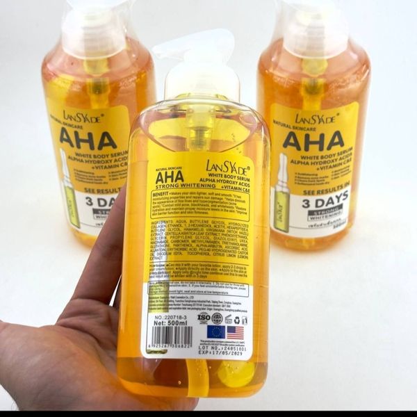 سرم روشن کننده تخصصی بدن AHA