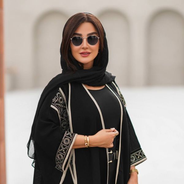 مانتو مجلسی زنانه قواره بزرگ