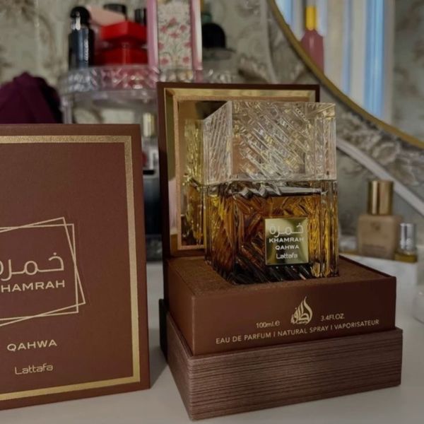 عطر ادکلن خمره قهوه اورجینال لیبل دار Khamrah Qahwa