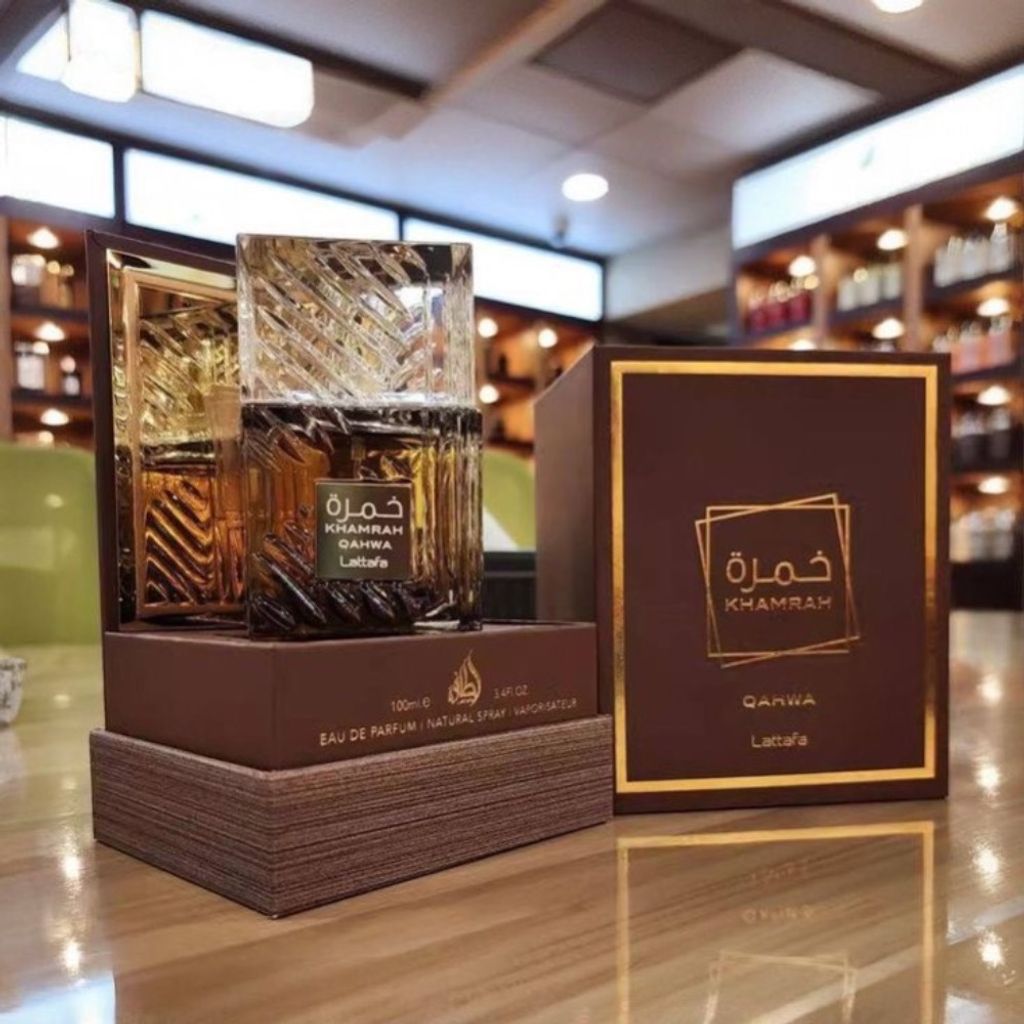 خرید اینترنتی عطر ادکلن خمره قهوه اورجینال لیبل دار Khamrah Qahwa