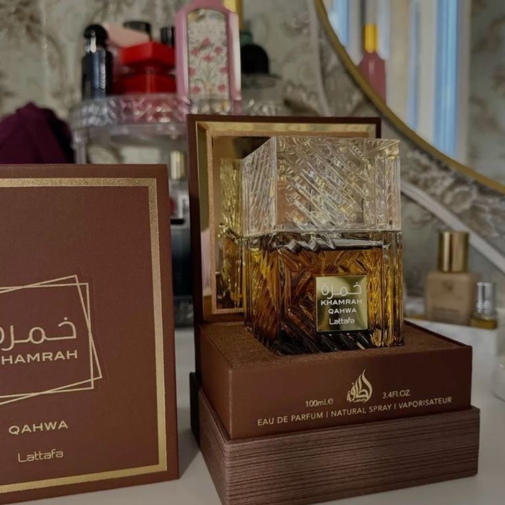 قیمت ارزان عطر ادکلن خمره قهوه اورجینال لیبل دار Khamrah Qahwa