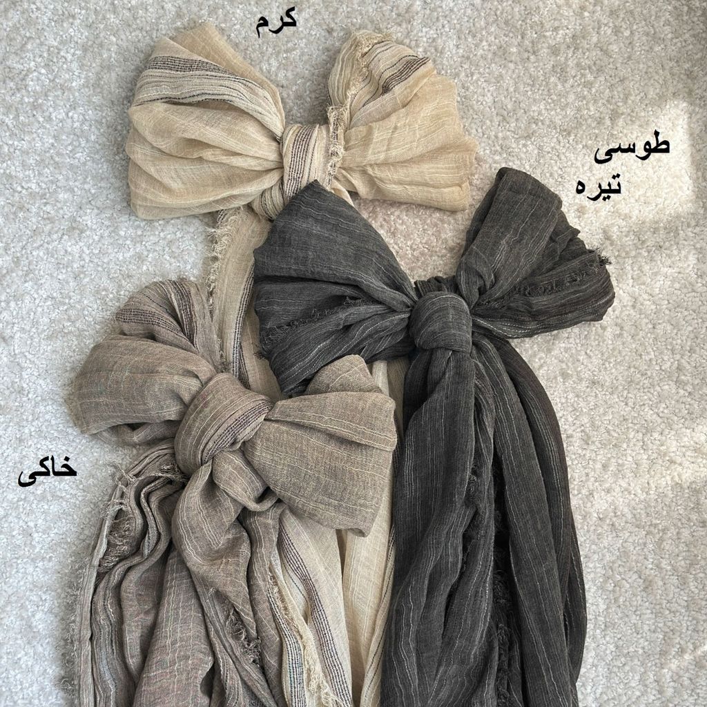 قیمت شال رنگی ماهنور پاد