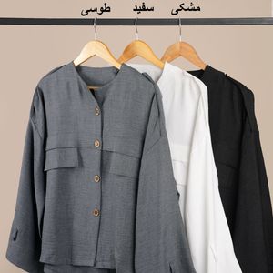 مشخصات شومیز رنگی باکسی لادن پاد
