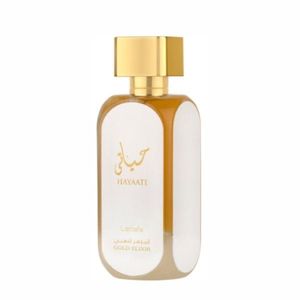 عطر ادکلن لطافه حیاتی گلد الکسیر لیبل دار | Lattafa Hayaati Gold Elixir