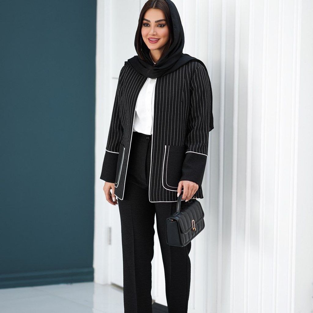 خرید آنلاین کت شلوارزنانه طرح زاهره