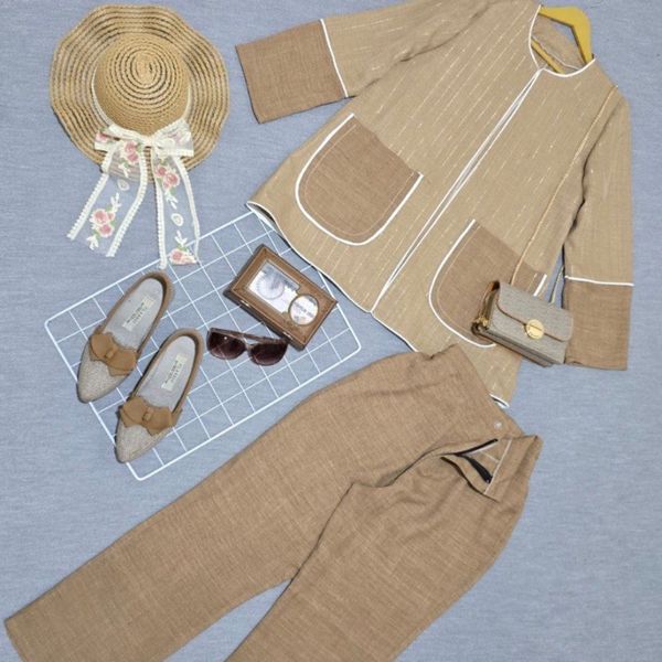 کت شلوارزنانه طرح زاهره