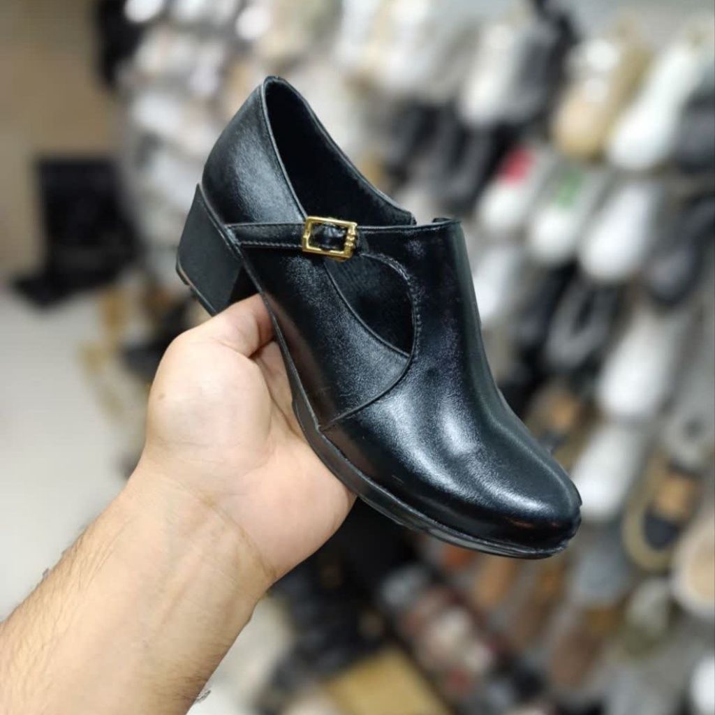 خرید آنلاین کفش زنانه پرفروش مدل زحل رنگ مشکی