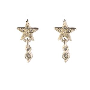 قیمت ارزان گوشواره زنانه میخی طرح ستاره - Gosh - 026