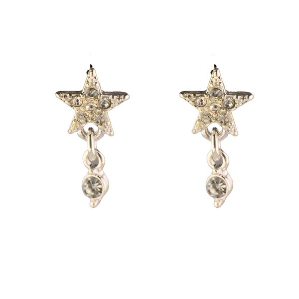 گوشواره زنانه میخی طرح ستاره - Gosh - 026