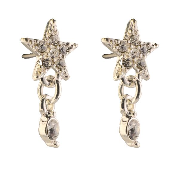 گوشواره زنانه میخی طرح ستاره - Gosh - 026