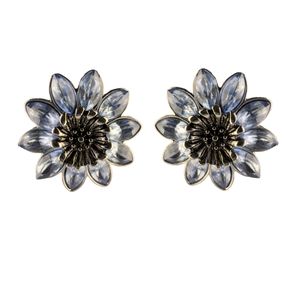 گوشواره میخی طرح گل - Gosh - 029