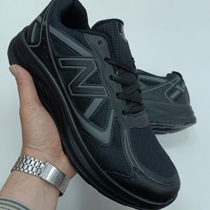 قیمت ارزان کتونی مردانه نیوبالانس بزرگ پا مشکی کیفیت بالا