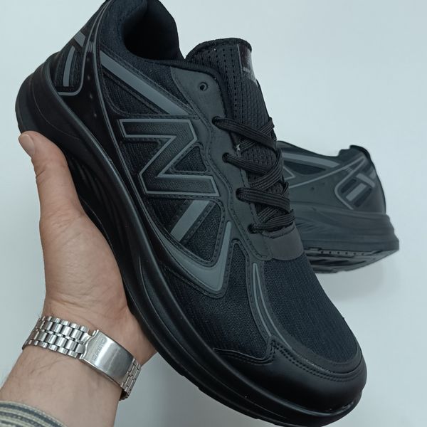 کتونی مردانه نیوبالانس بزرگ پا مشکی کیفیت بالا سایز 45،46،47