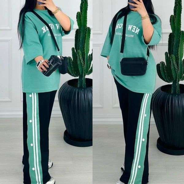 ست تیشرت و شلوار زنانه نیویورک