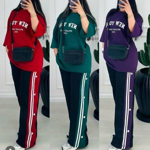 ست تیشرت و شلوار زنانه نیویورک