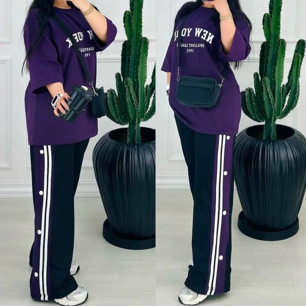 ست تیشرت و شلوار زنانه نیویورک