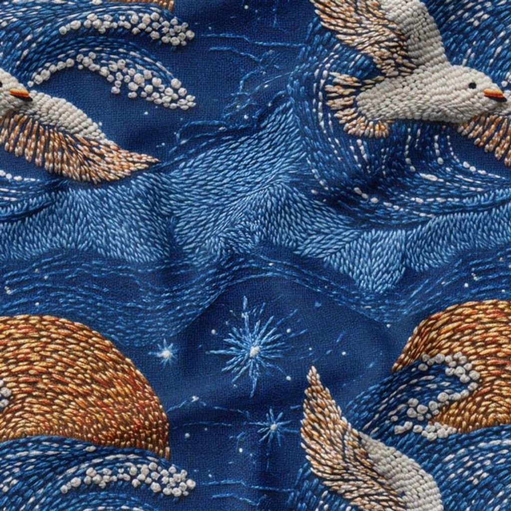 مشخصات پارچه مخمل روبالشی پارچه باما طرح سه بعدی پرنده  کد 5013974