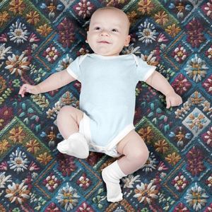 قیمت پارچه مخمل روبالشی پارچه باما طرح سه بعدی سنتی ایرانی کد 5013976