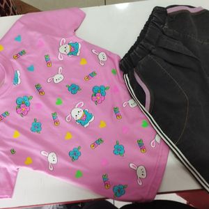 قیمت ارزان ست تیشرت شلوارک طرح لی