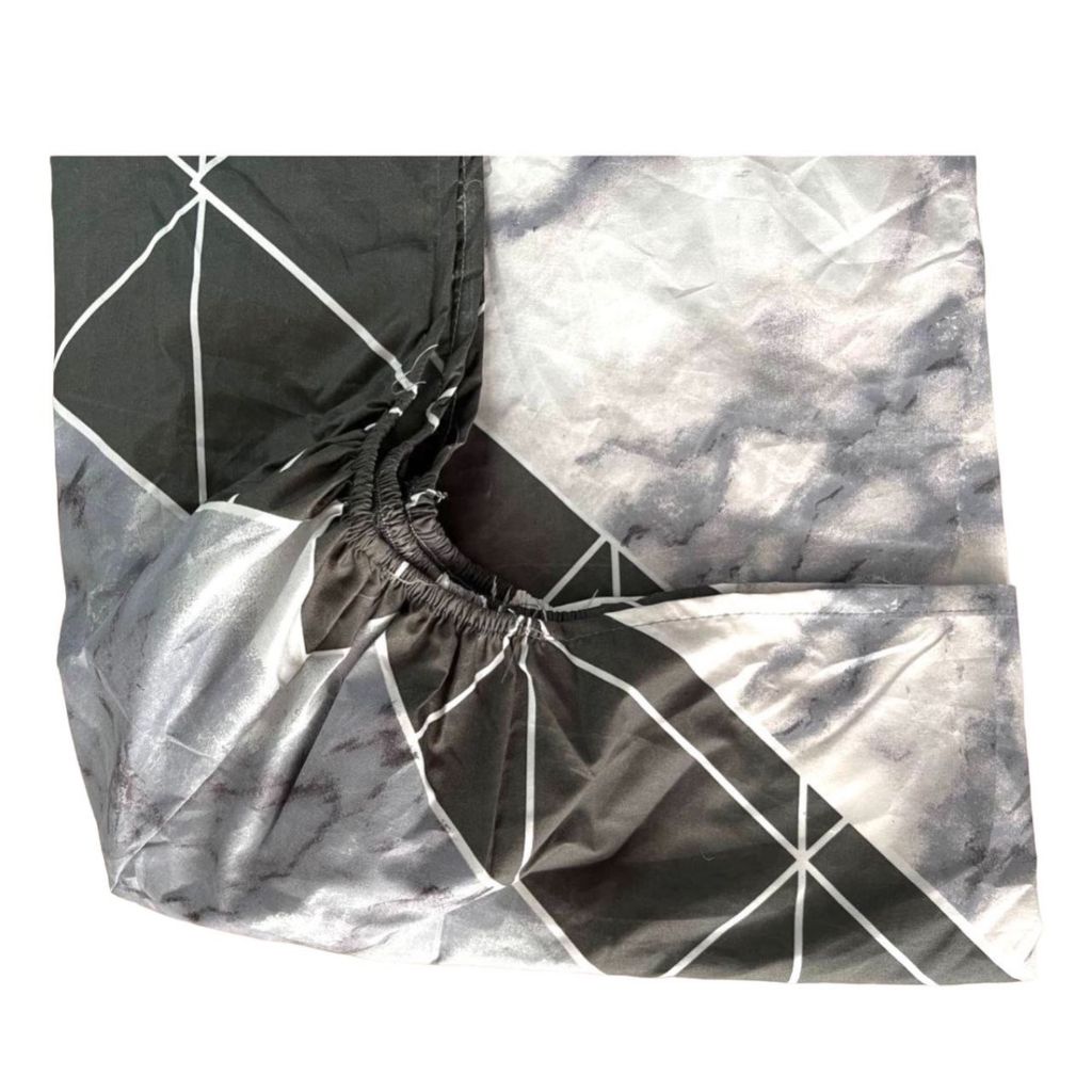 قیمت ارزان ملحفه کشدار پارچه تنسل طرح بونسا یکنفره 2نفره عرض90