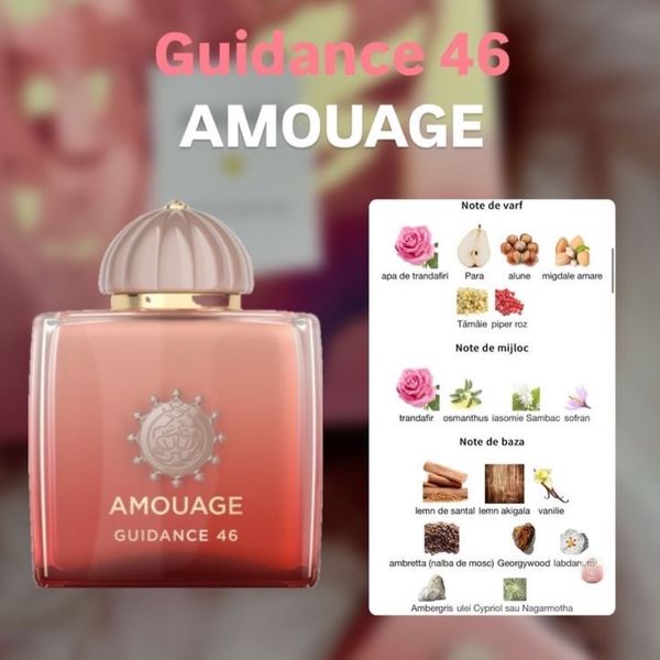تستر عطر آمواج گایدنس 46 | جعبه کددار | Amouage Guidance 46 Tester