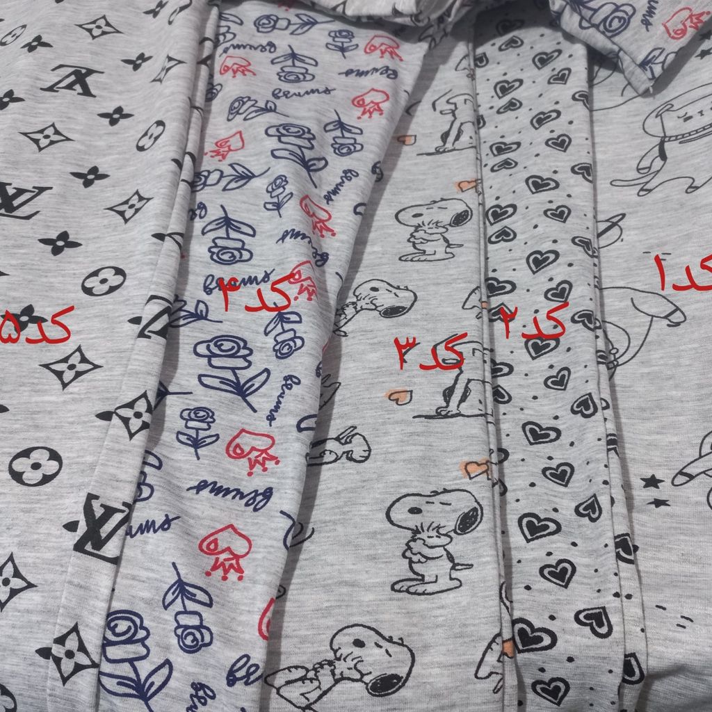 خرید اینترنتی ست تیشرت وشلوار ملانژ تمام چاپ