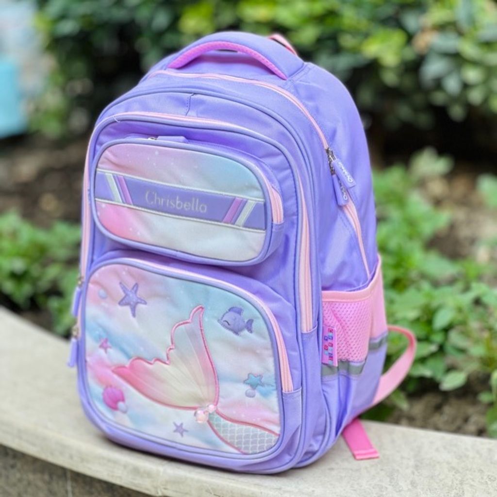 خرید اینترنتی قیمت کوله پشتی اورجینال طرح پری دریایی برند Chrisbella کد 4042902