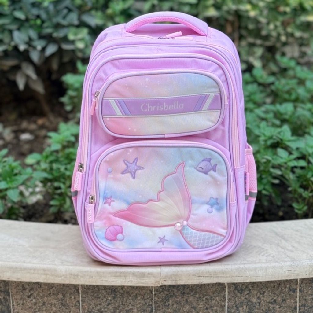 خرید اینترنتی قیمت کوله پشتی اورجینال طرح پری دریایی برند Chrisbella کد 4042902