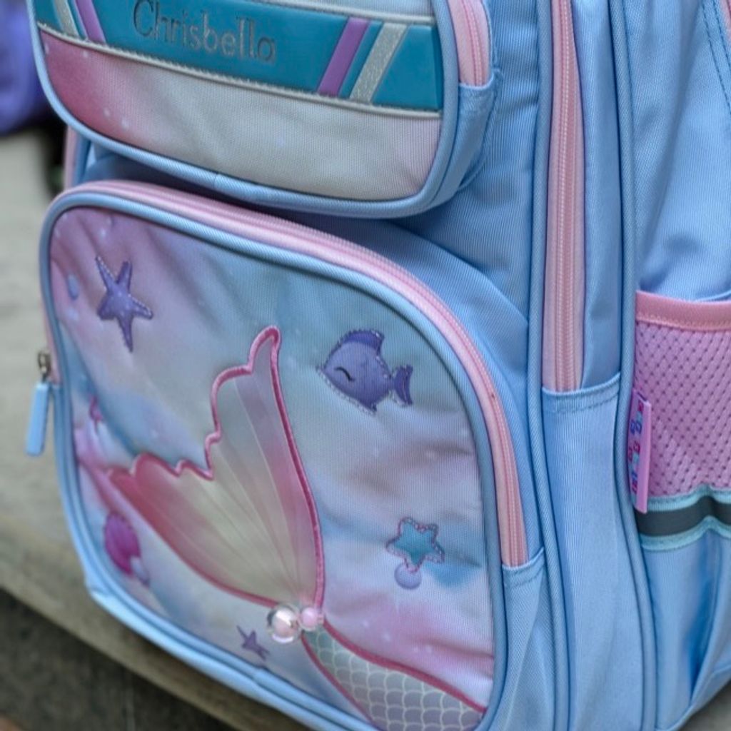 خرید اینترنتی قیمت کوله پشتی اورجینال طرح پری دریایی برند Chrisbella کد 4042902