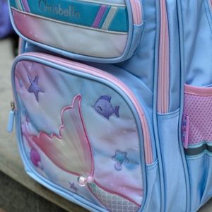 خرید اینترنتی قیمت کوله پشتی اورجینال طرح پری دریایی برند Chrisbella کد 4042902