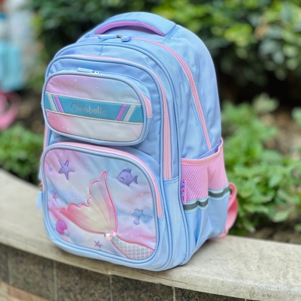 خرید اینترنتی قیمت کوله پشتی اورجینال طرح پری دریایی برند Chrisbella کد 4042902