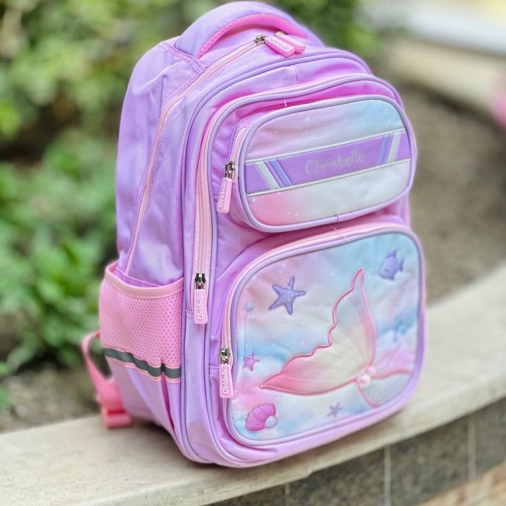 خرید اینترنتی قیمت کوله پشتی اورجینال طرح پری دریایی برند Chrisbella کد 4042902