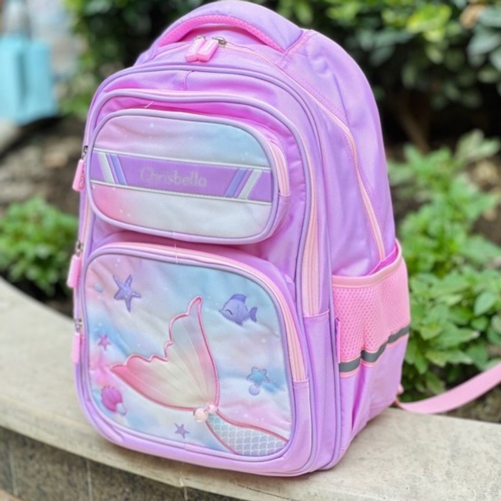 فروش اینترنتی کوله پشتی اورجینال طرح پری دریایی برند Chrisbella کد 4042902