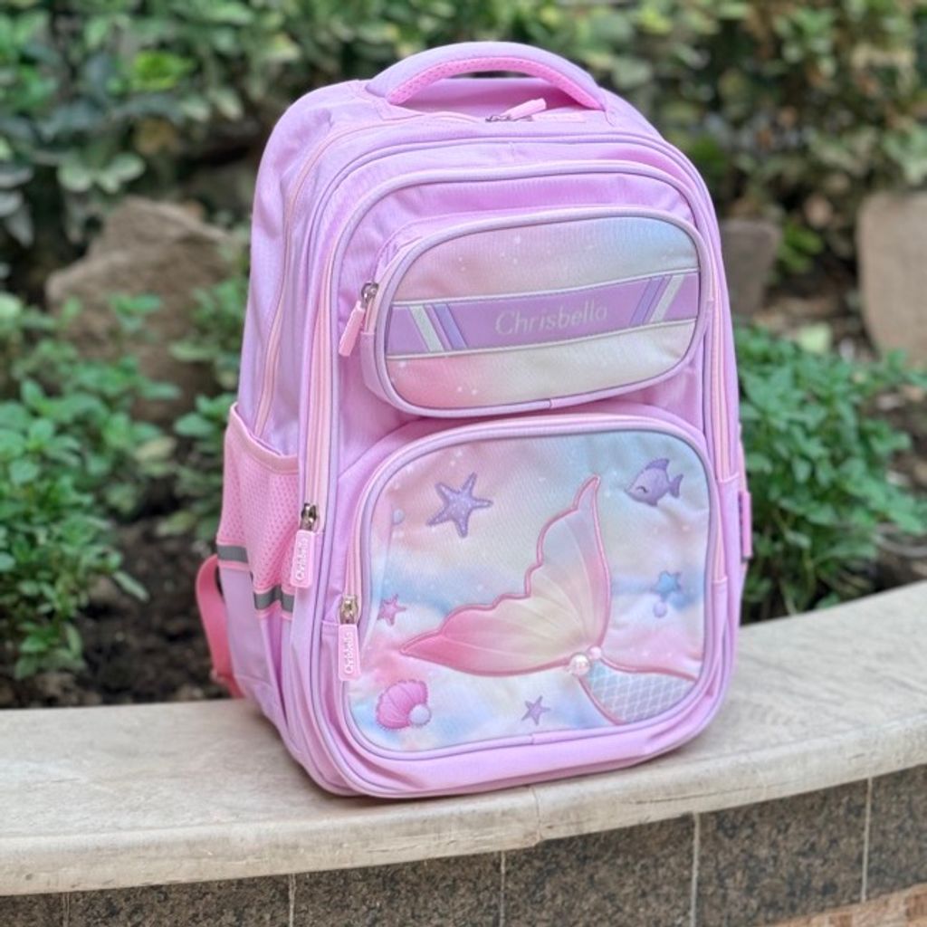 خرید اینترنتی قیمت کوله پشتی اورجینال طرح پری دریایی برند Chrisbella کد 4042902