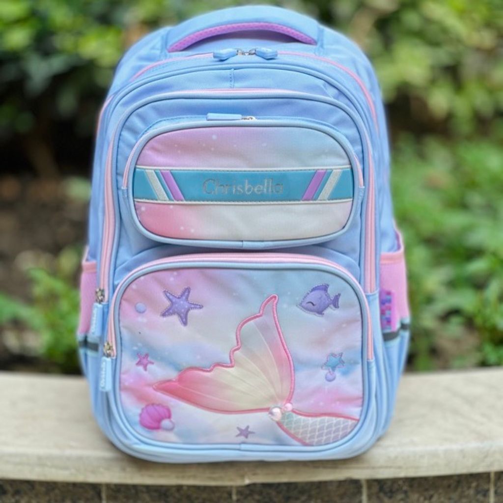 خرید اینترنتی قیمت کوله پشتی اورجینال طرح پری دریایی برند Chrisbella کد 4042902