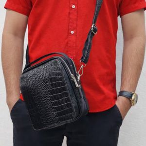 کیف دوشی چرم طبیعی