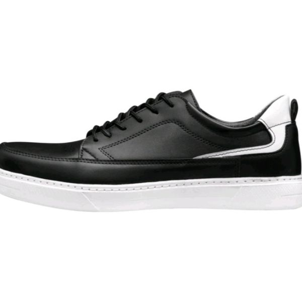 کفش اسپرت مردانه مدل میلاد رنگ مشکی سفید