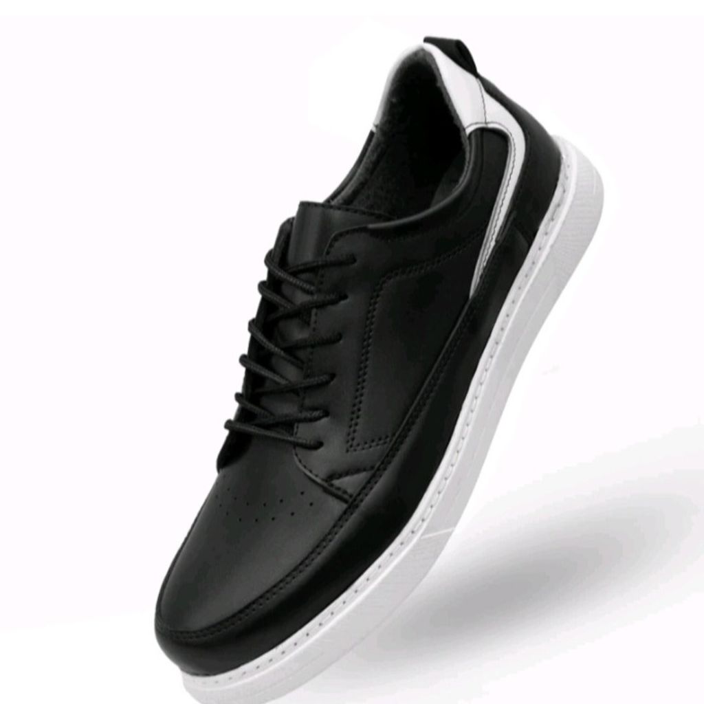 قیمت ارزان کفش اسپرت مردانه مدل میلاد رنگ مشکی سفید