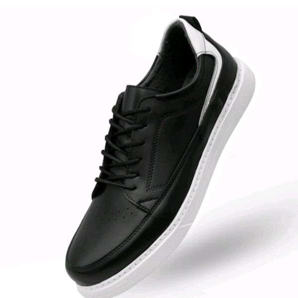 کفش اسپرت مردانه مدل میلاد رنگ مشکی سفید