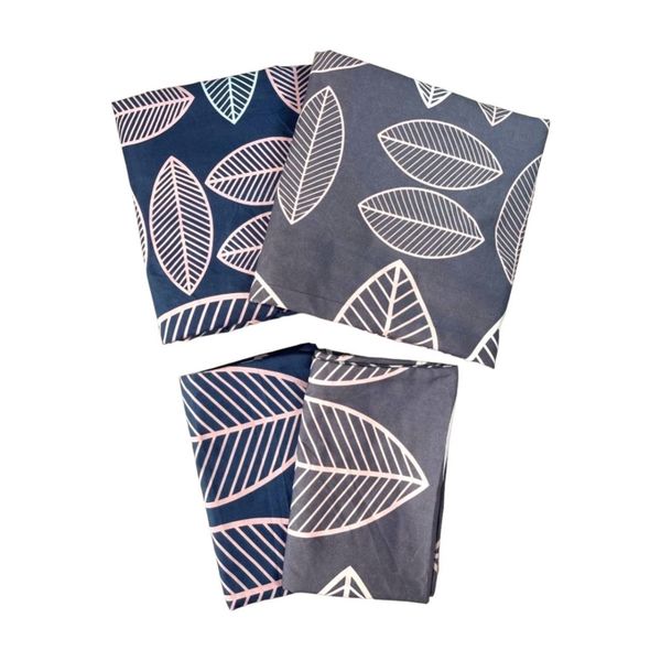 روتختی تکنفره مدل کشدار طرح برگ ماکااو 1نفره 2تکه(همراه روبالشی)