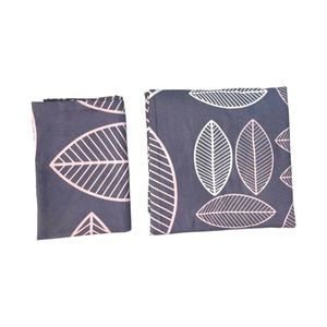 فروش اینترنتی روتختی تکنفره مدل کشدار طرح برگ ماکااو 1نفره 2تکه(همراه روبالشی)