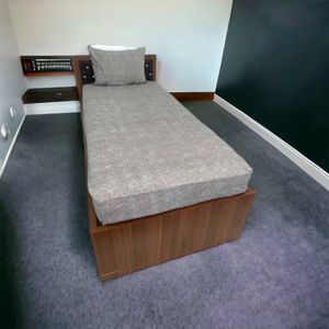 خرید اینترنتی روتختی یکنفره مدل کشدار طرح پتینه طوسی 1نفره 2تکه(همراه روبالشی)