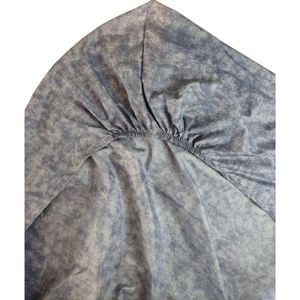 فروش اینترنتی روتختی یکنفره مدل کشدار طرح پتینه آبی 1نفره 2تکه (همراه روبالشی)