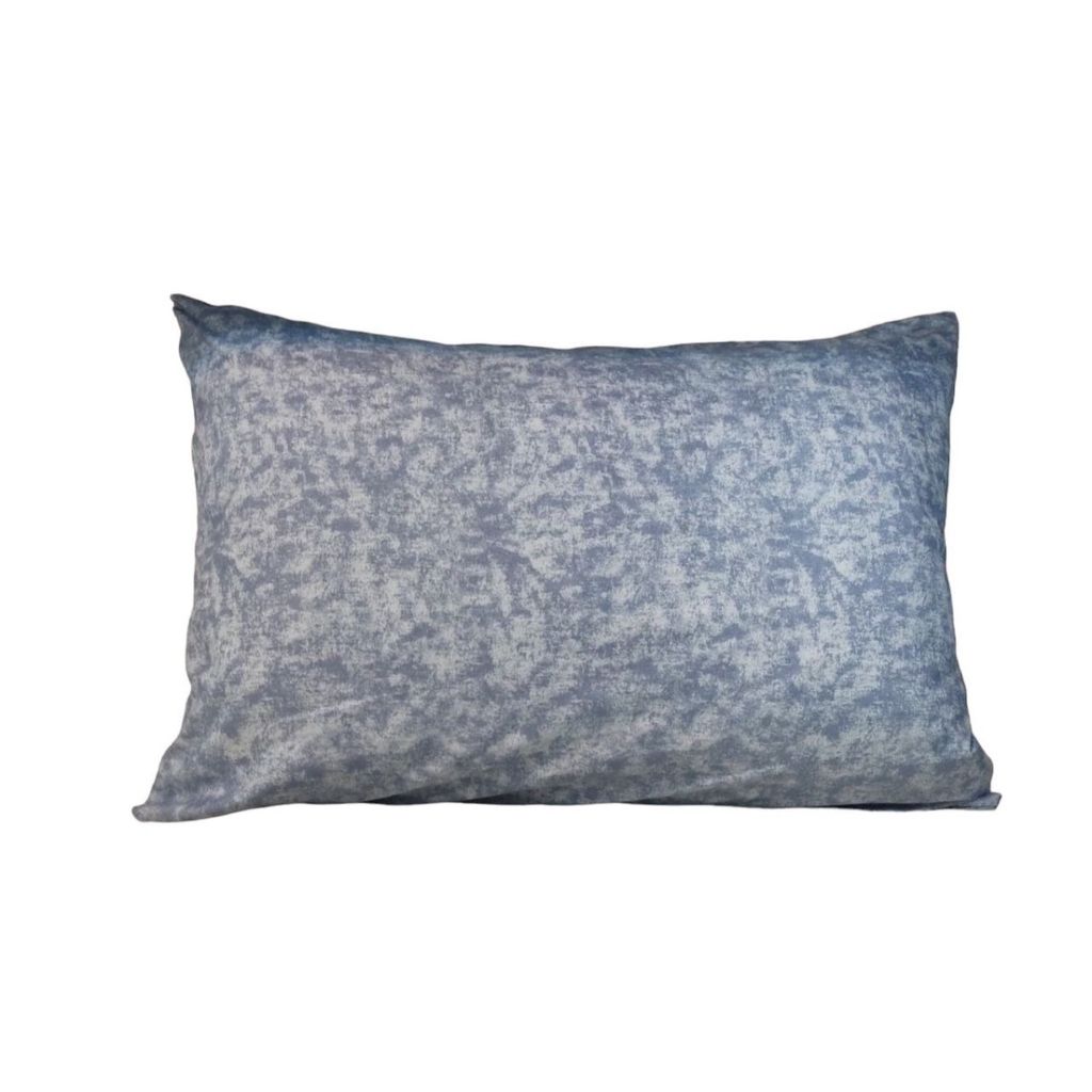 قیمت ارزان روتختی یکنفره مدل کشدار طرح پتینه آبی 1نفره 2تکه (همراه روبالشی)