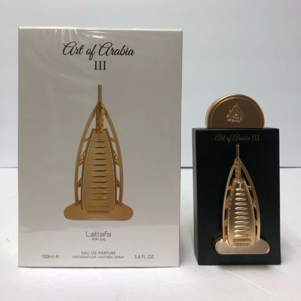 خرید اینترنتی ادکلن آرت آف عربیا سه لطافه Lattafa-Art Of Arabia 3-Edp-100ml