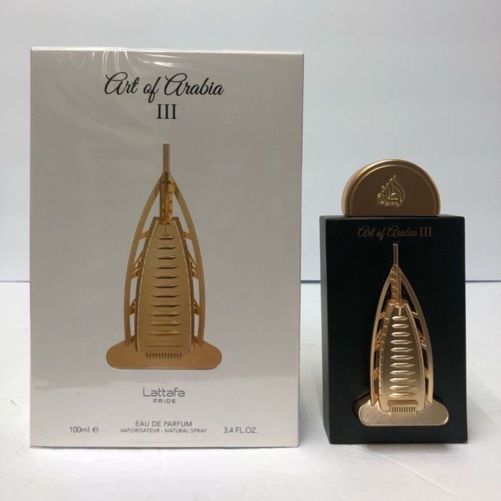 مشخصات ادکلن آرت آف عربیا سه لطافه Lattafa-Art Of Arabia 3-Edp-100ml