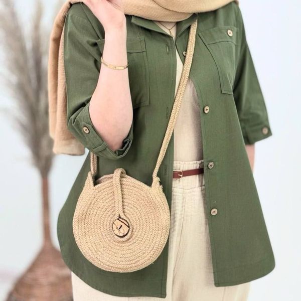 مانتو جیب صلیبی